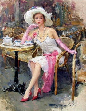 Women Painting - Beautiful Girl KR 028 Impressionist